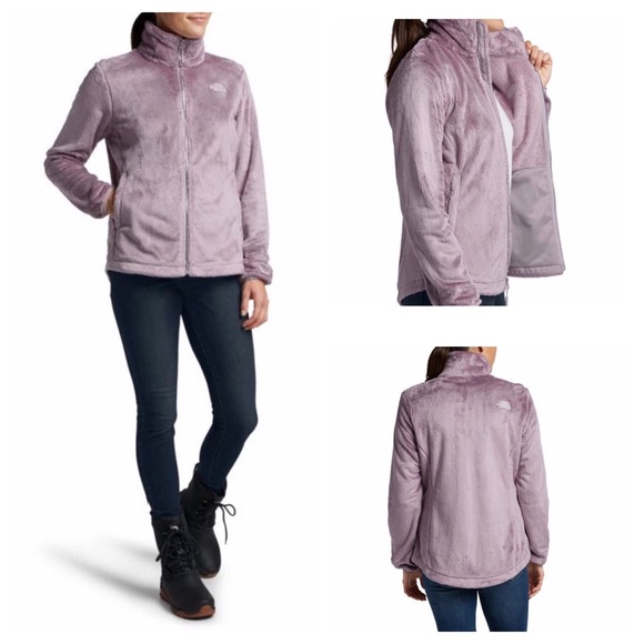 North Face Ladies Osito Jacket Ashen Purple Large - Picture 3 of 8